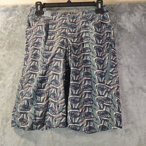 Patagonia Womens Dirt Craft Bike Shorts Blue Green Outdoor MTB‎ Gorpcore Edgy